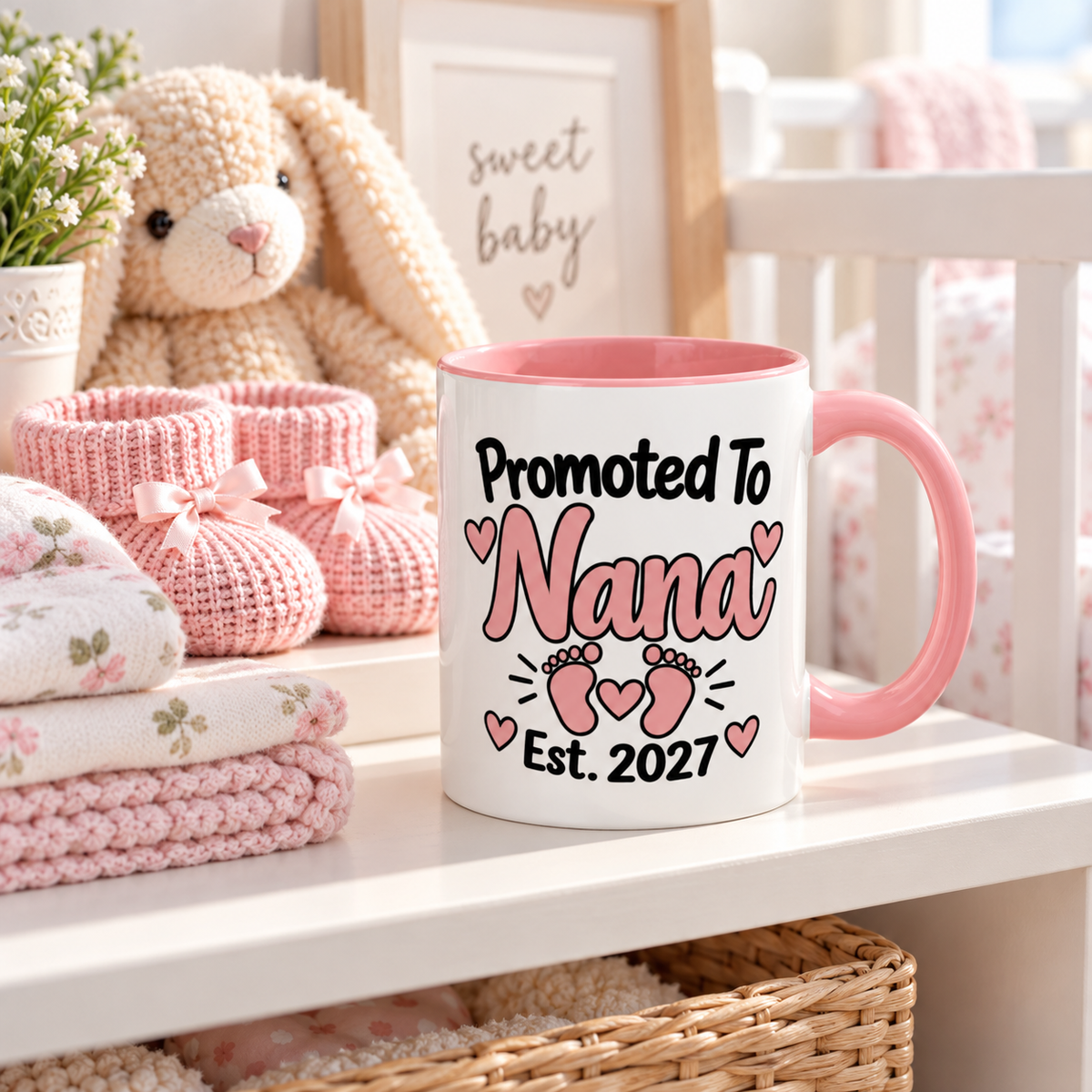 Promoted To Nana Est. 2027 Mug - gift lifestyle