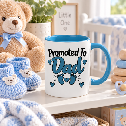 Promoted To Dad Mug - gift lifestyle