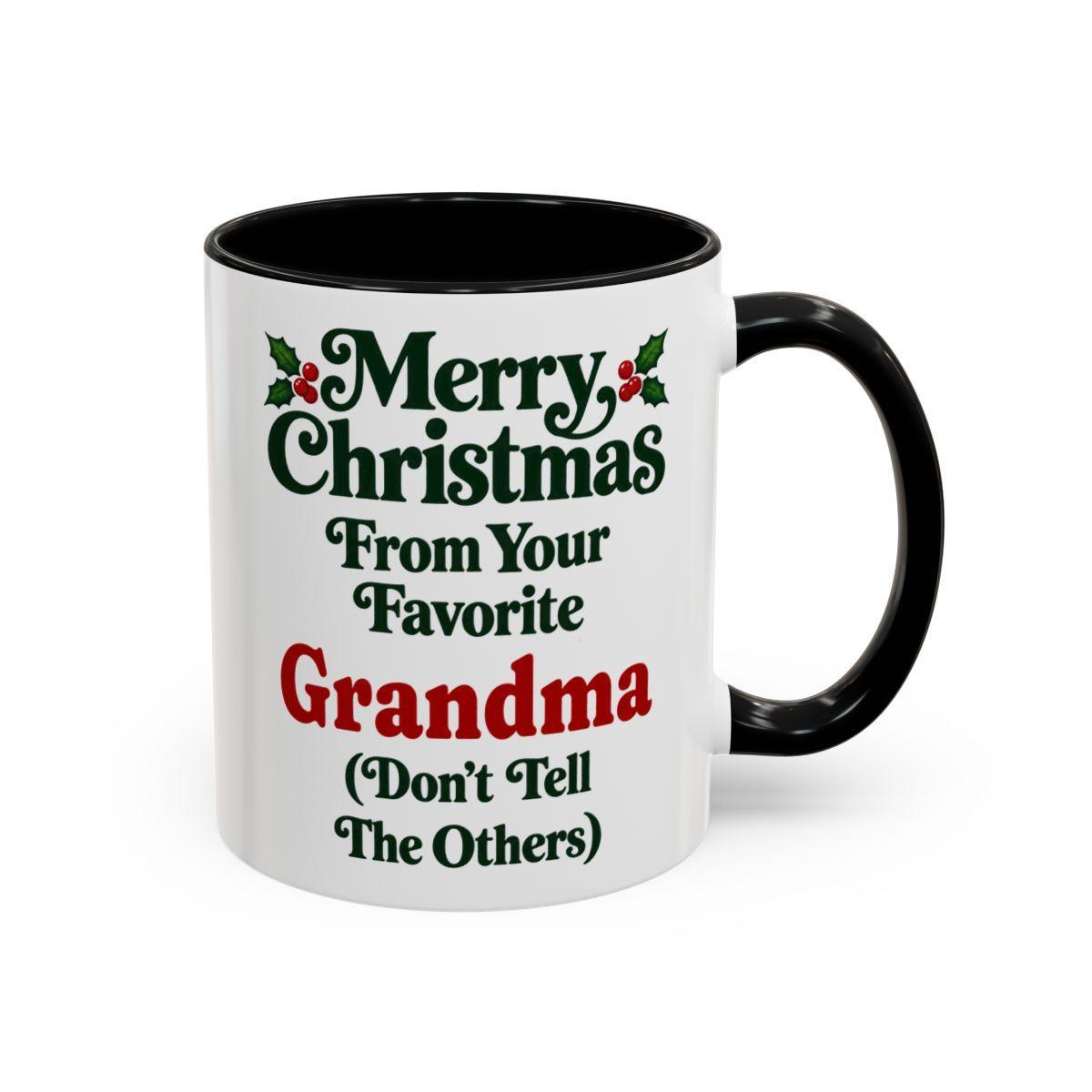 Merry Christmas From Your Favorite Grandma Mug