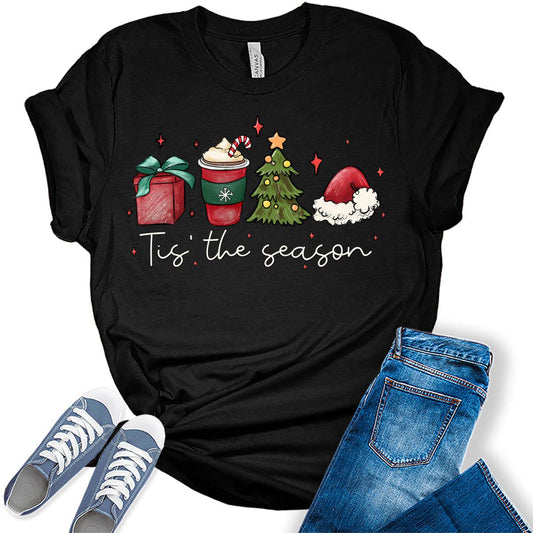 Tis The Season Christmas Shirt For Women