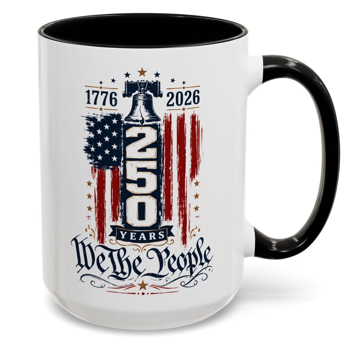 Commemorative 250th Patriotic Gift Accent Coffee Mug
