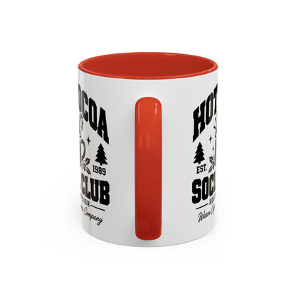 Hot Cocoa Social Club Holiday Division Gift Accent Coffee Mug