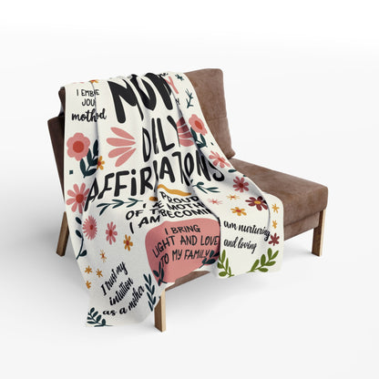 Mom Affirmation Blanket
