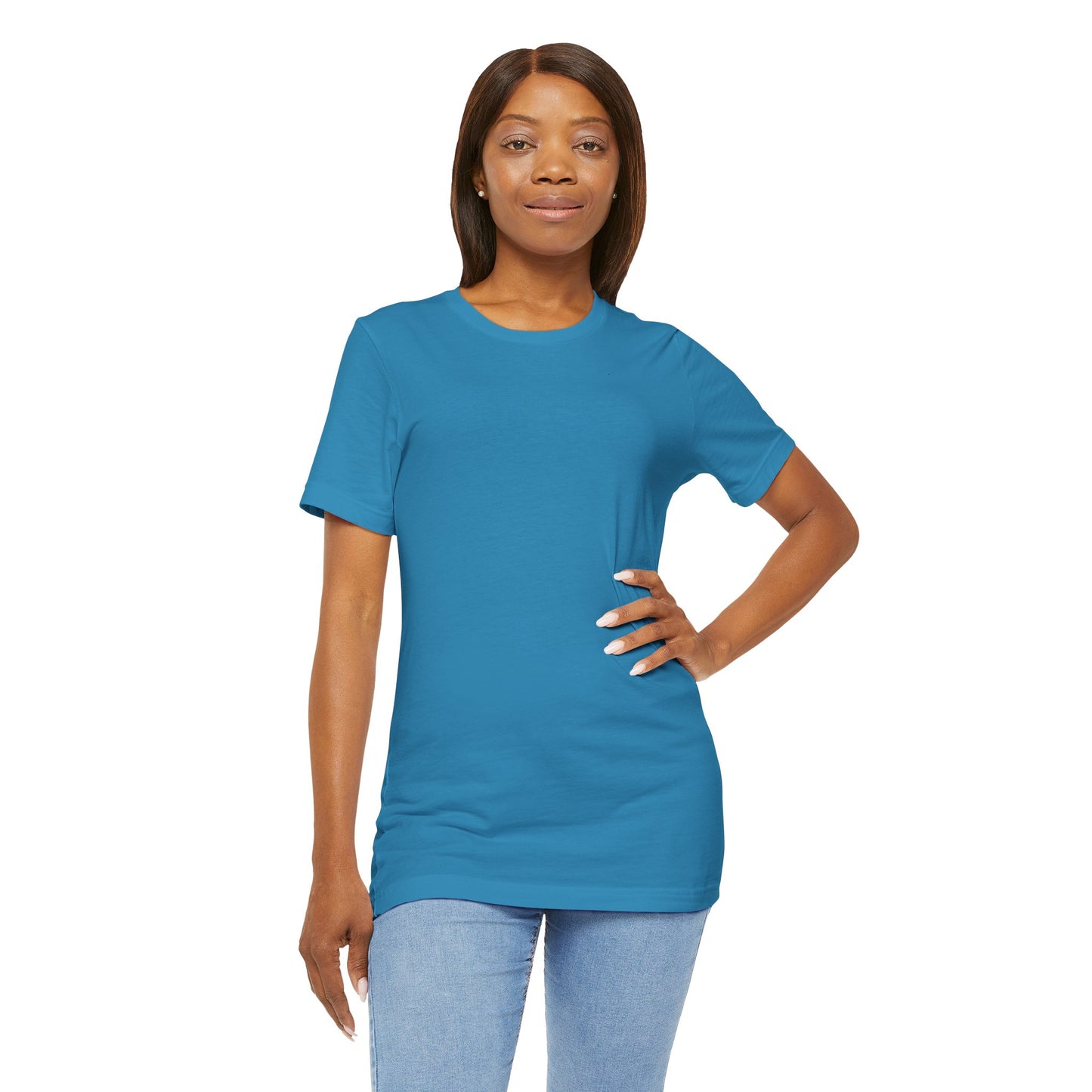 Womens Aqua T Shirts Premium Casual Short Sleeve Shirts Oversized Tops