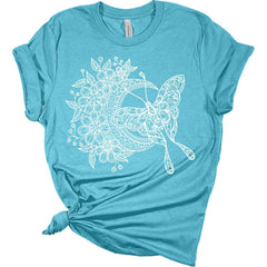 Women's Mandala Butterfly Shirt