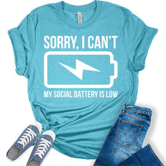 Women's Sorry I Can't T Shirt