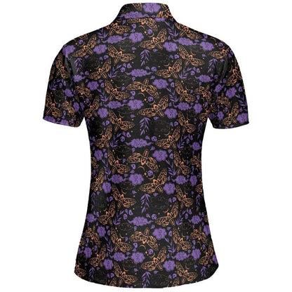 Polo Shirts for Women, V-Neck Business Casual Tops for Women, Graphic Summer Lapel Collar Tunic Tops Short Sleeve Work Blouses