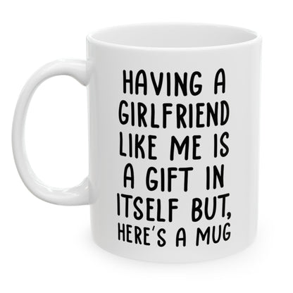 Gifts for Boyfriend from Girlfriend, Boyfriend Birthday Christmas Anniversary Gifts, Funny 11oz Unique Gift Coffee Cup Mug