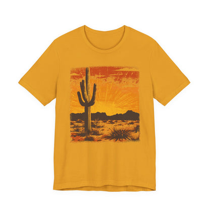 Cowgirl Shirts for Women Desert Cactus T Shirts Country Concert Tops Plus Size Western Graphic Tees - PF