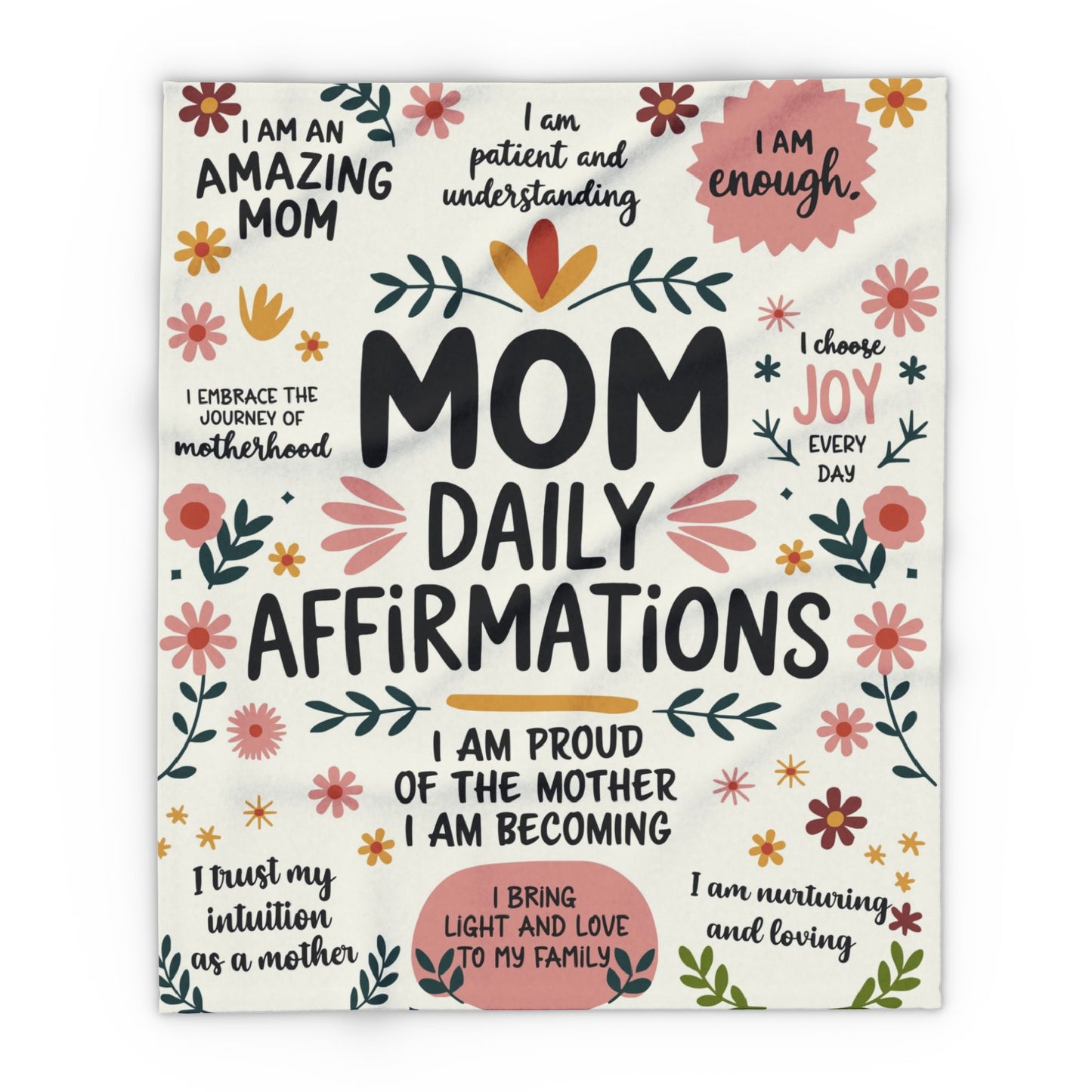 Mom Affirmation Blanket