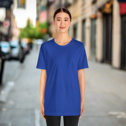 Womens Royal Blue T Shirts Premium Casual Short Sleeve Shirts Oversized Tops