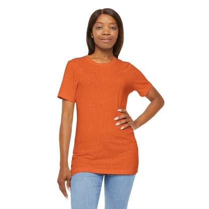 Womens Heather Orange T Shirts Premium Casual Short Sleeve Shirts Oversized Tops