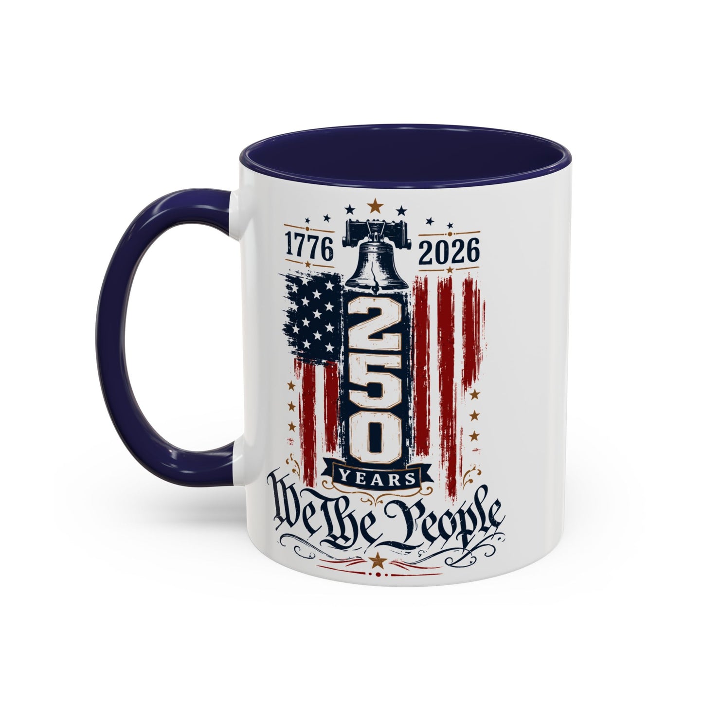 Commemorative 250th Patriotic Gift Accent Coffee Mug