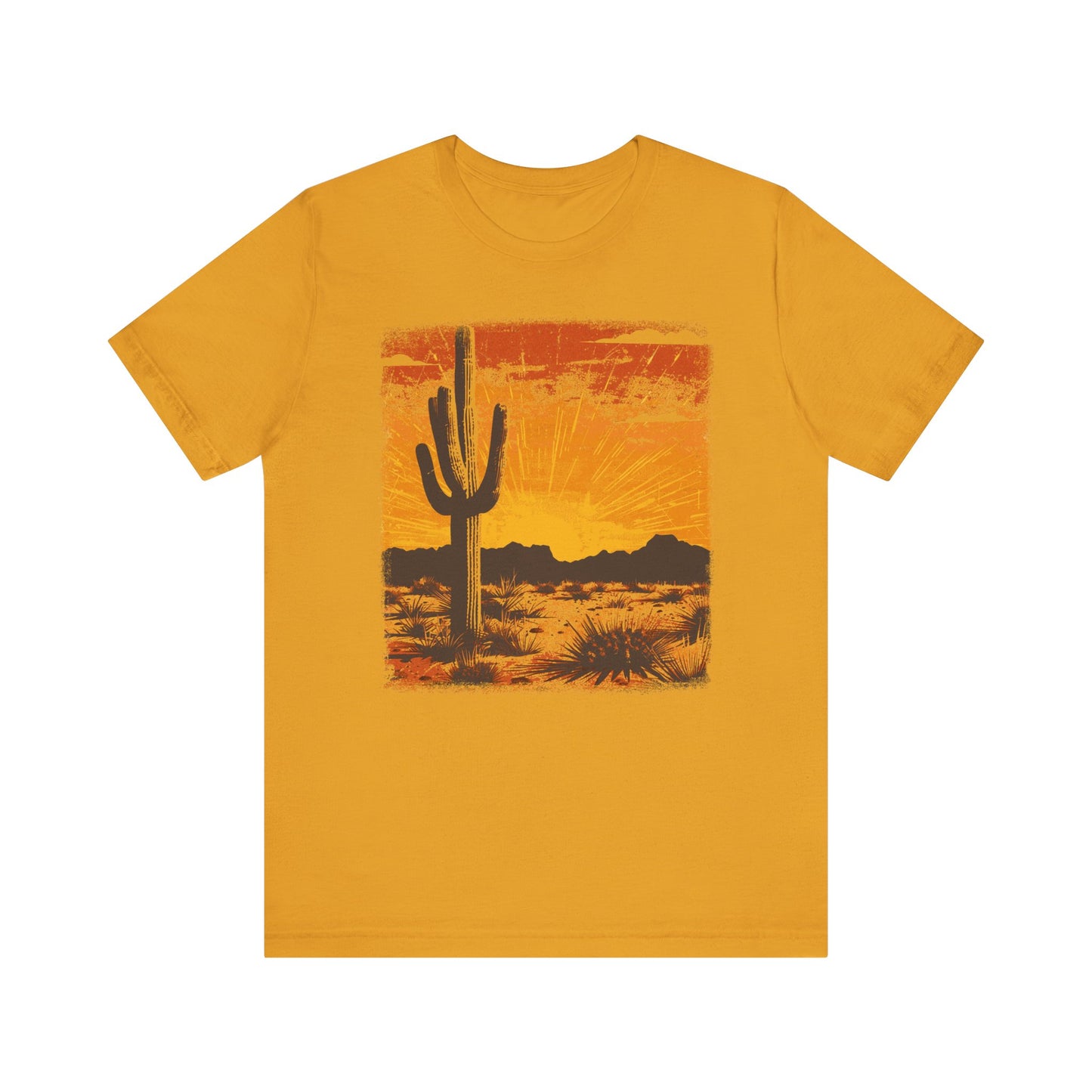 Cowgirl Shirts for Women Desert Cactus T Shirts Country Concert Tops Plus Size Western Graphic Tees - PF