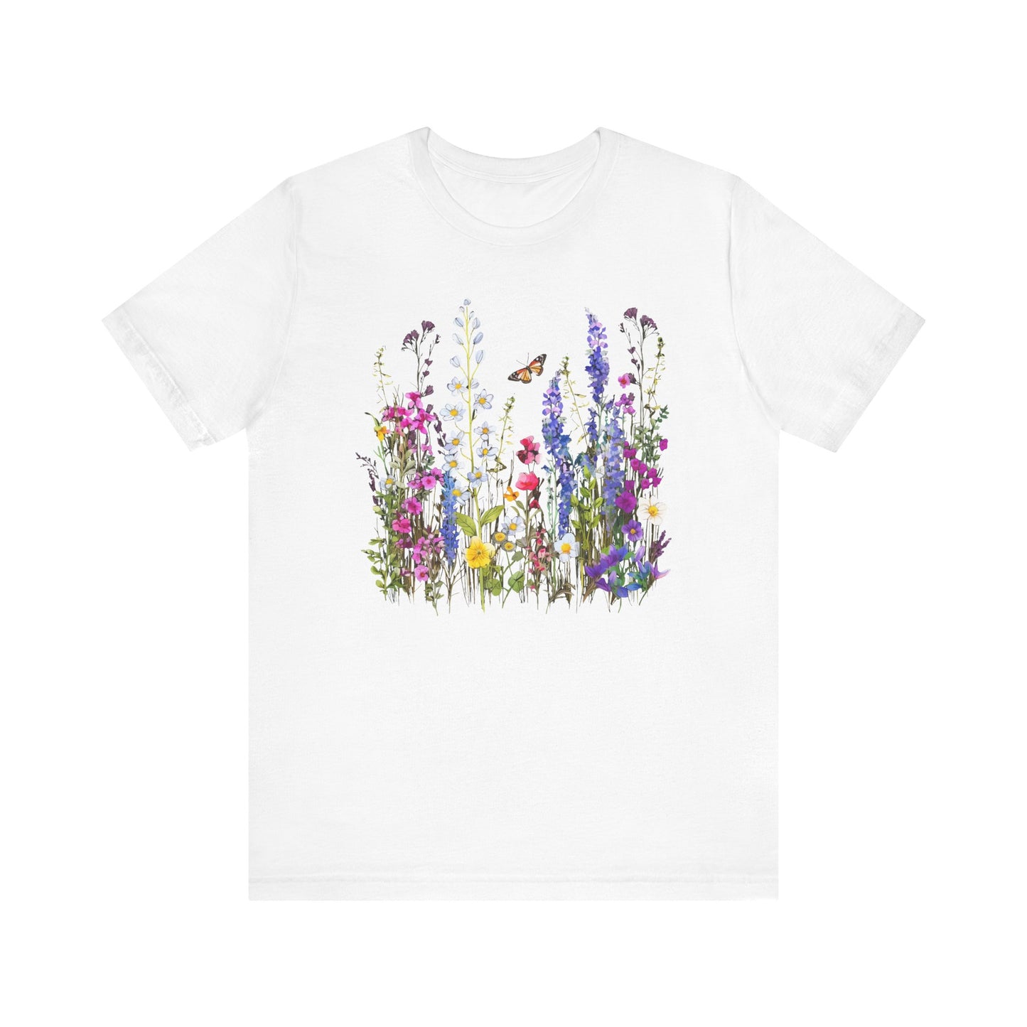 Womens Summer Shirt Vintage Boho Flower T Shirt Trendy Plus Size Graphic Tees - PF