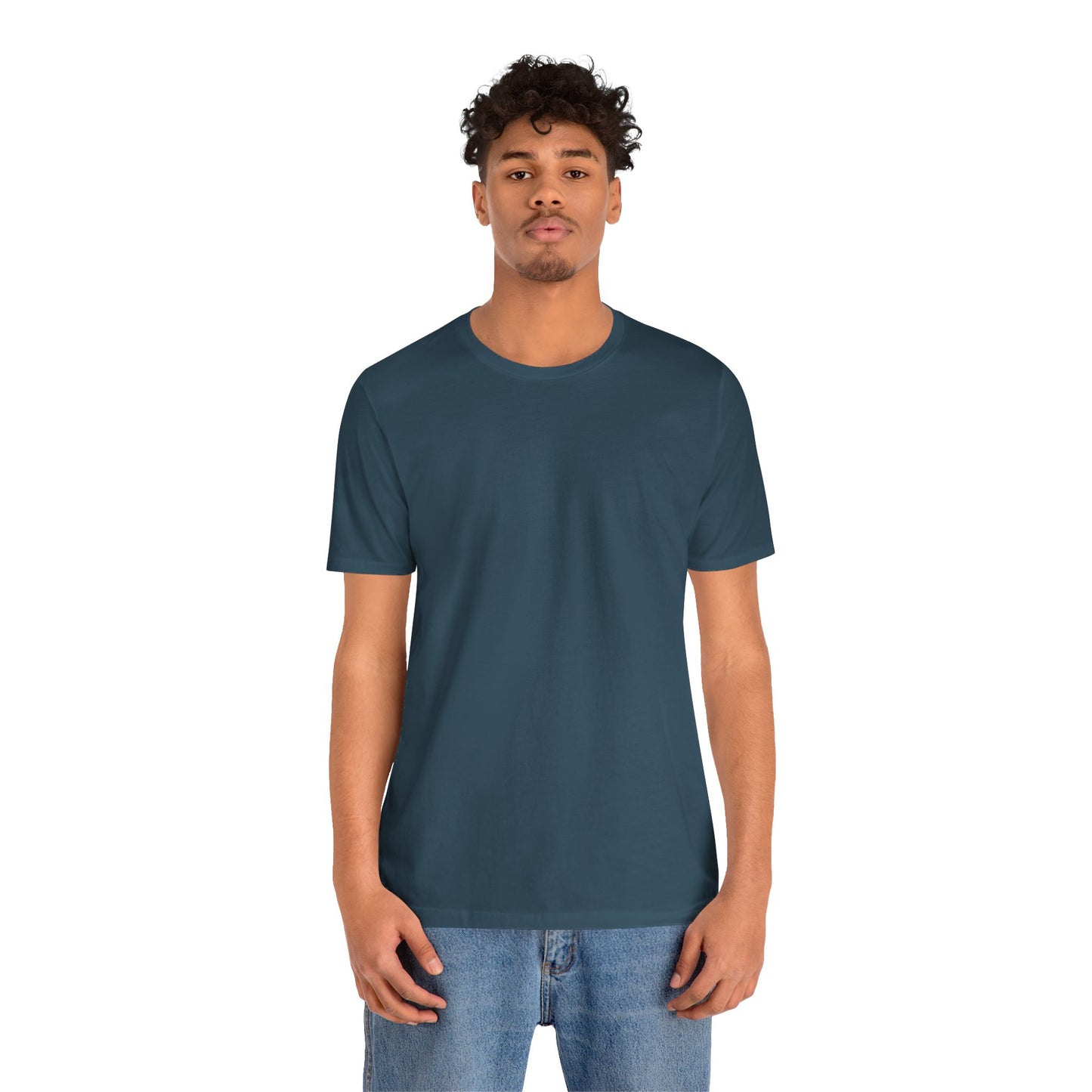 Men's Deep Teal T Shirts Premium Casual Short Sleeve Classic Fit Crew Neck Shirts