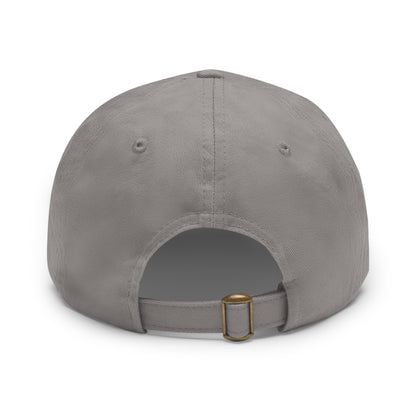 Awesome Like My Daughter Dad Hat with Leather Patch