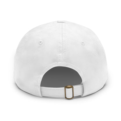 Awesome Like My Daughter Dad Hat with Leather Patch