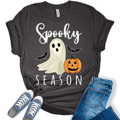 Womens Spooky Season Halloween T-Shirt