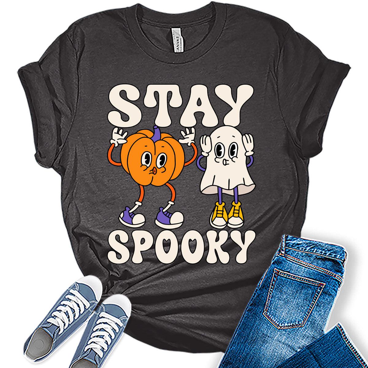 Womens Stay Spooky Halloween T-Shirt