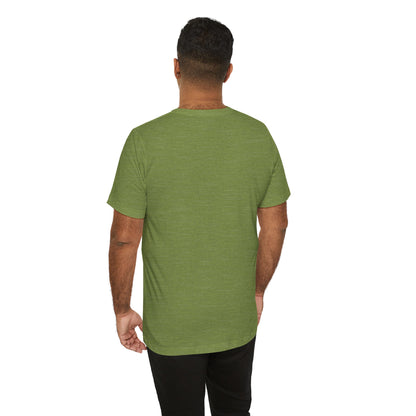 Men's Heather Green T Shirts Premium Casual Short Sleeve Classic Fit Crew Neck Shirts