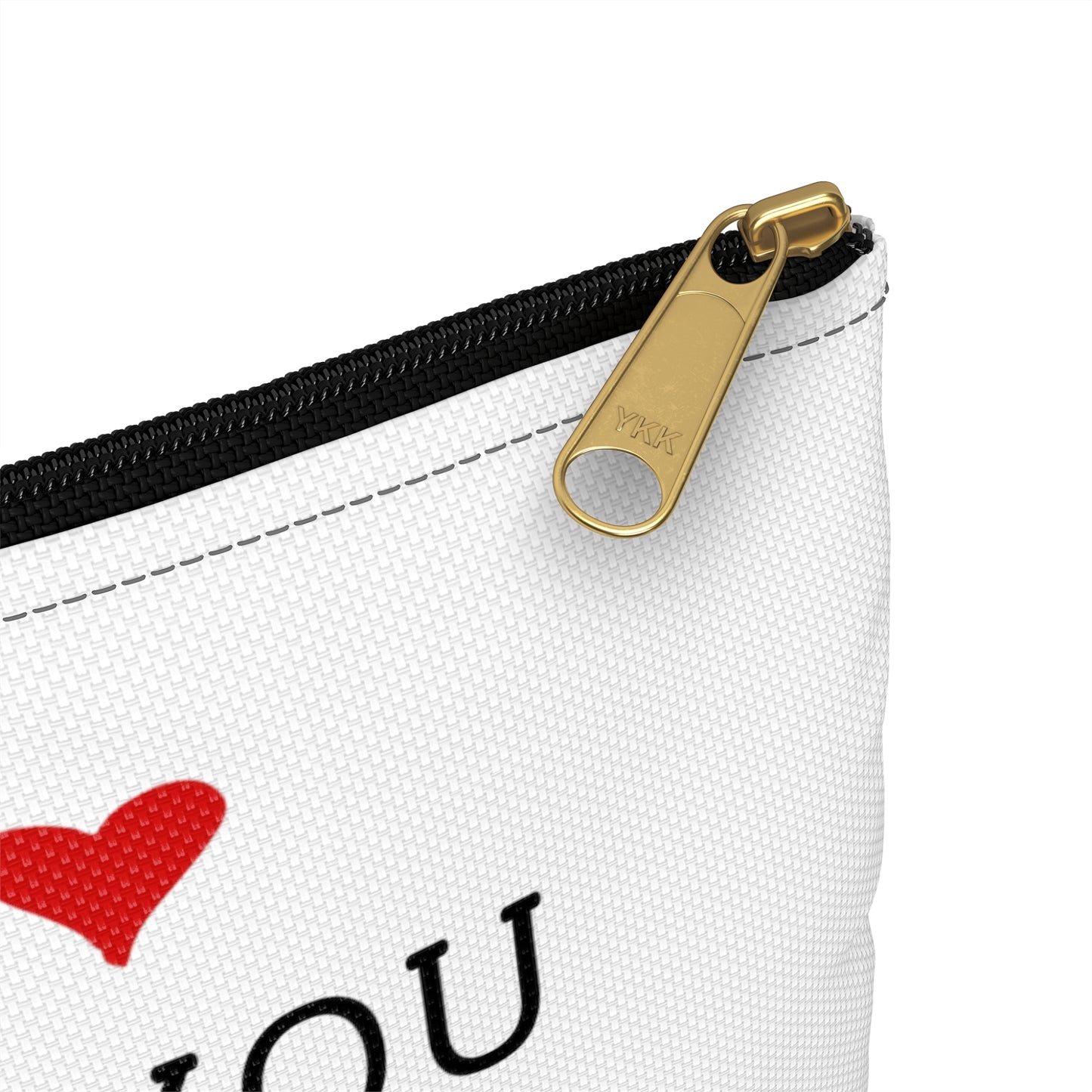 Mom Sometimes You Forget How Beautiful Mother's Day Heart White Accessory Pouch Make-up Bag