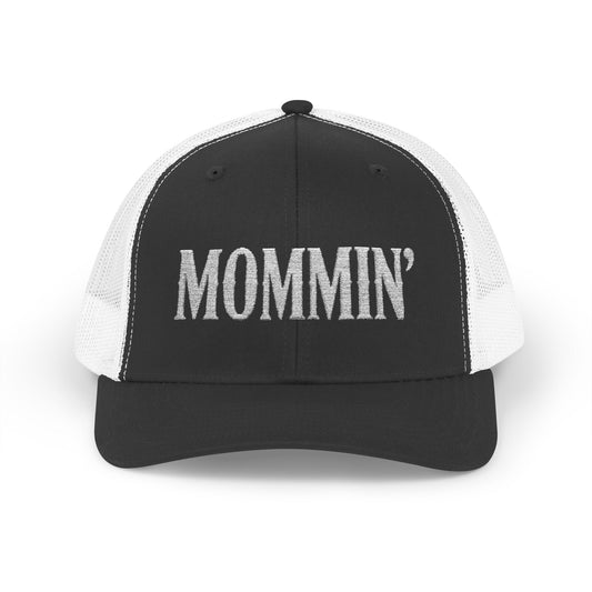 Mommin Trucker Hat For Women Trendy Vintage Embroidered Cute Premium Cute Baseball Caps