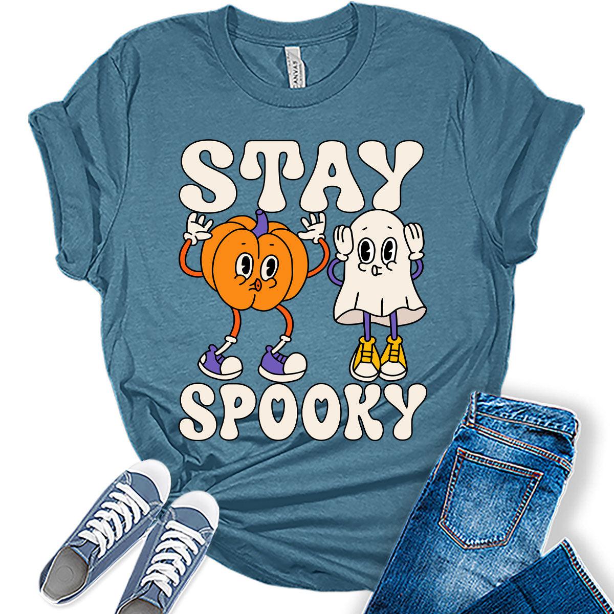 Womens Stay Spooky Halloween T-Shirt