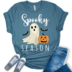 Womens Spooky Season Halloween T-Shirt