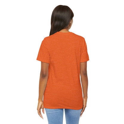 Womens Heather Orange T Shirts Premium Casual Short Sleeve Shirts Oversized Tops