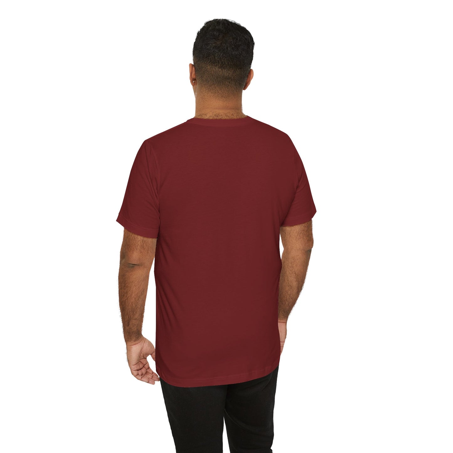 Men's Cardinal T Shirts Premium Casual Short Sleeve Classic Fit Crew Neck Shirts