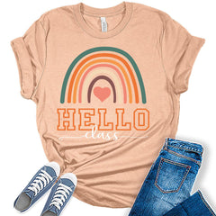 Womens Hello Class Teacher Shirt