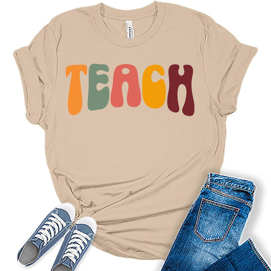 Teach Graphic Tees for Women