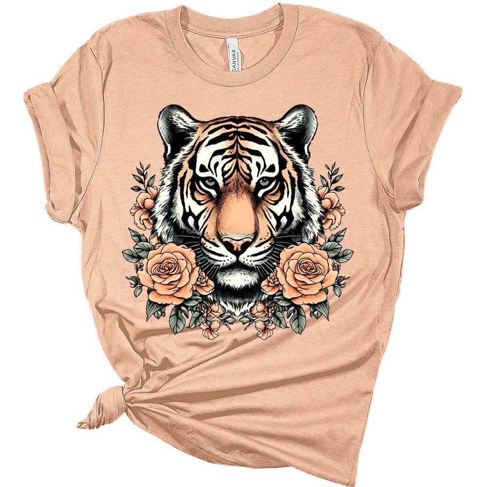 Women's Floral Tiger Shirt