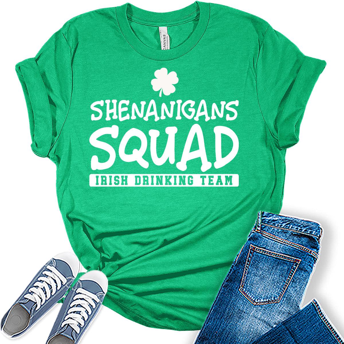 Shenanigans Squad St. Patrick's Day Shirt For Women