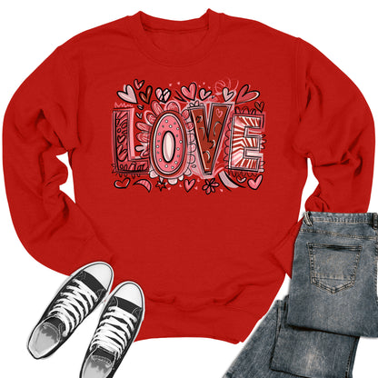 Women's Love Crewneck Sweatshirt