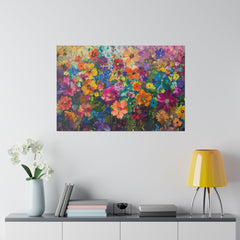 Abstract Floral Canvas Print Wall Painting Modern Artwork Canvas Wall Art for Living Room Home Office Décor