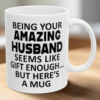 Gifts for Wife from Husband, Wife Birthday Christmas Anniversary Gifts for Her, Funny 11oz Unique Gift Coffee Cup Mug