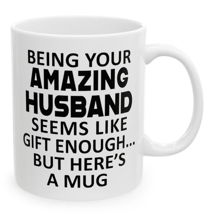 Gifts for Wife from Husband, Wife Birthday Christmas Anniversary Gifts for Her, Funny 11oz Unique Gift Coffee Cup Mug