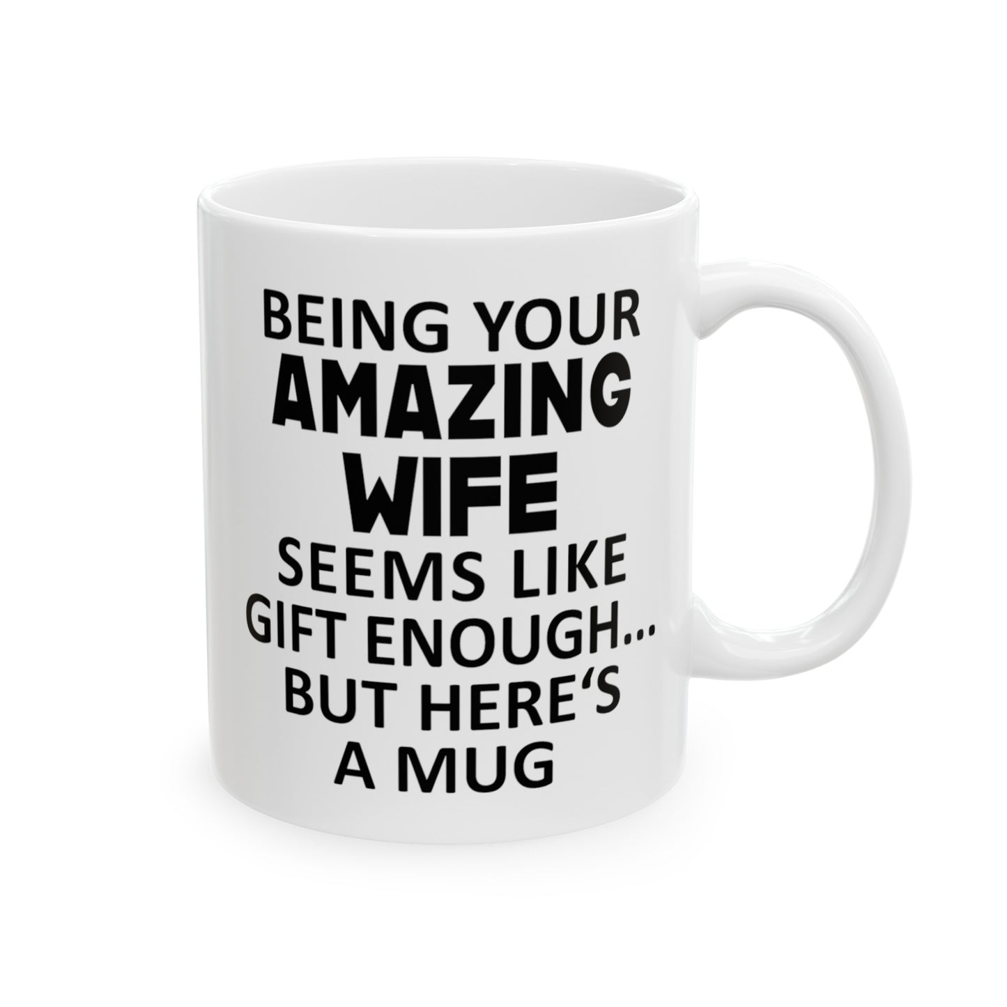 Gifts for Husband from Wife, Husband Birthday Christmas Anniversary Gifts for Him, Funny 11oz Unique Gift Coffee Cup Mug