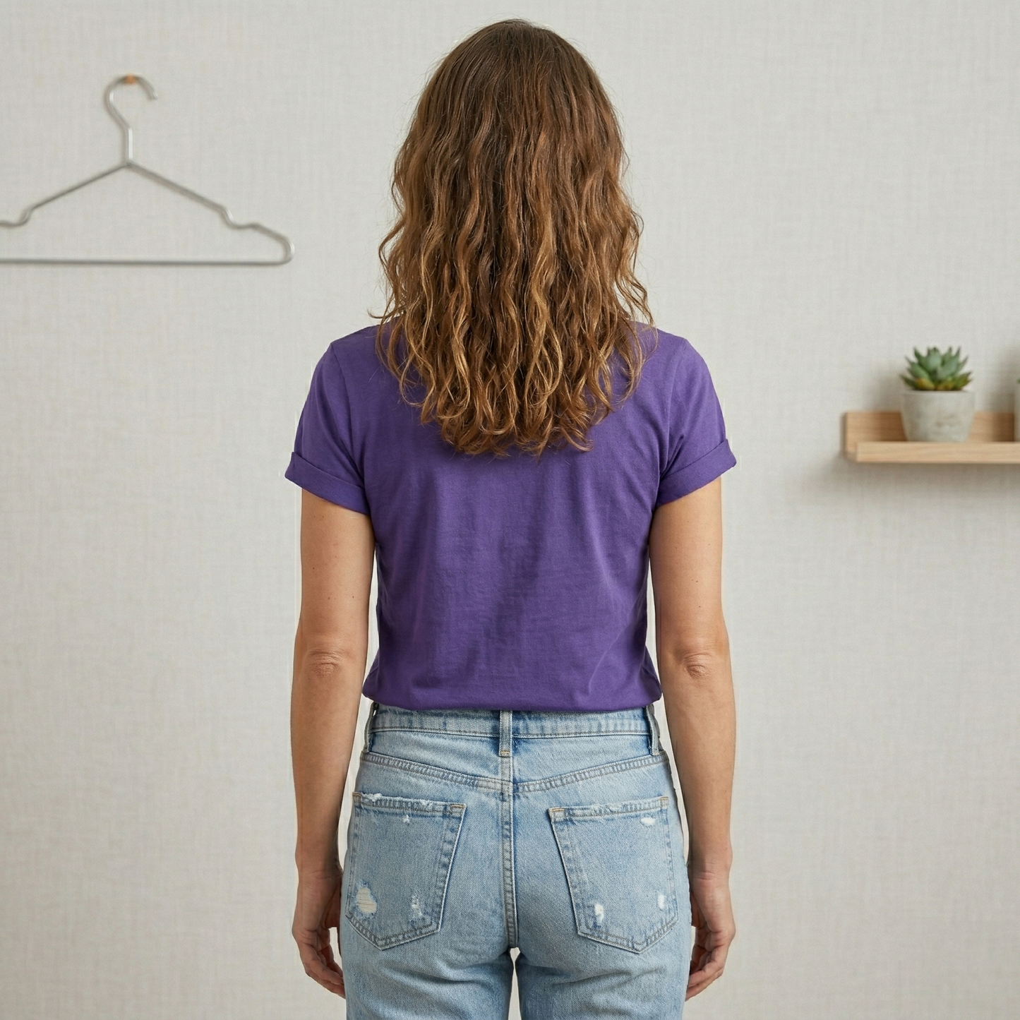 Women's Mandala Shirt Purple Graphic Tee
