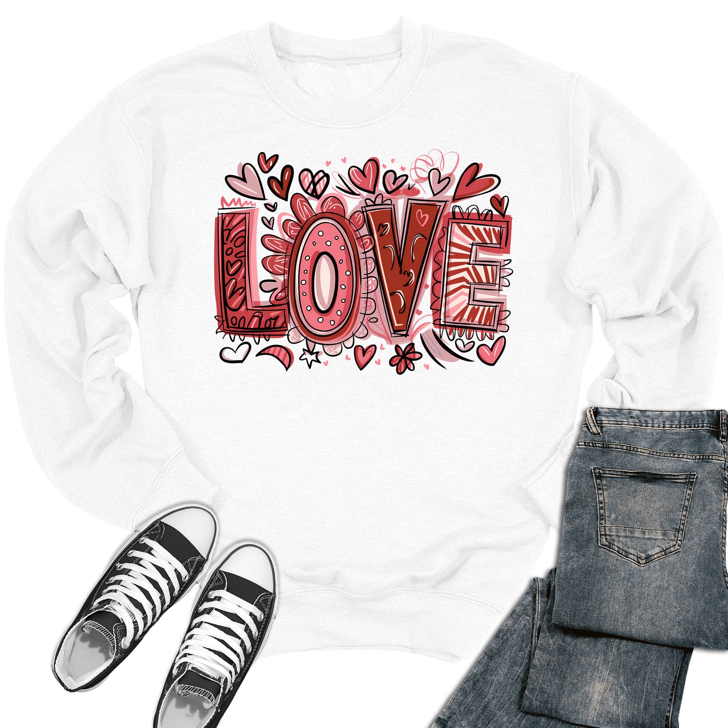 Women's Love Crewneck Sweatshirt