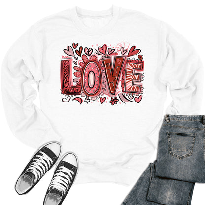 Women's Love Crewneck Sweatshirt