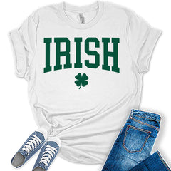 Irish Shamrock St Patricks Day Shirt For Women