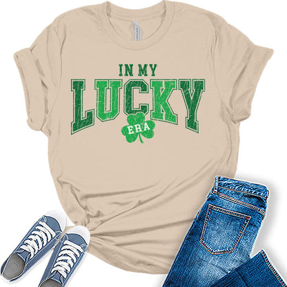 In My Lucky ERA St. Patrick's Day Shirt For Women