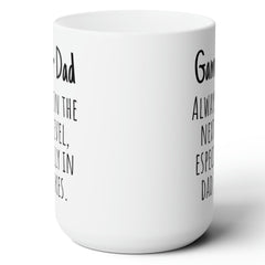 Gamer Dad Always on the Next Level Funny Father Ceramic Gift Mug 15oz