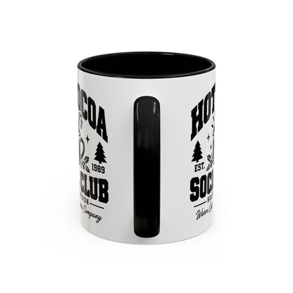 Hot Cocoa Social Club Holiday Division Gift Accent Coffee Mug