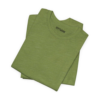 Men's Heather Green T Shirts Premium Casual Short Sleeve Classic Fit Crew Neck Shirts