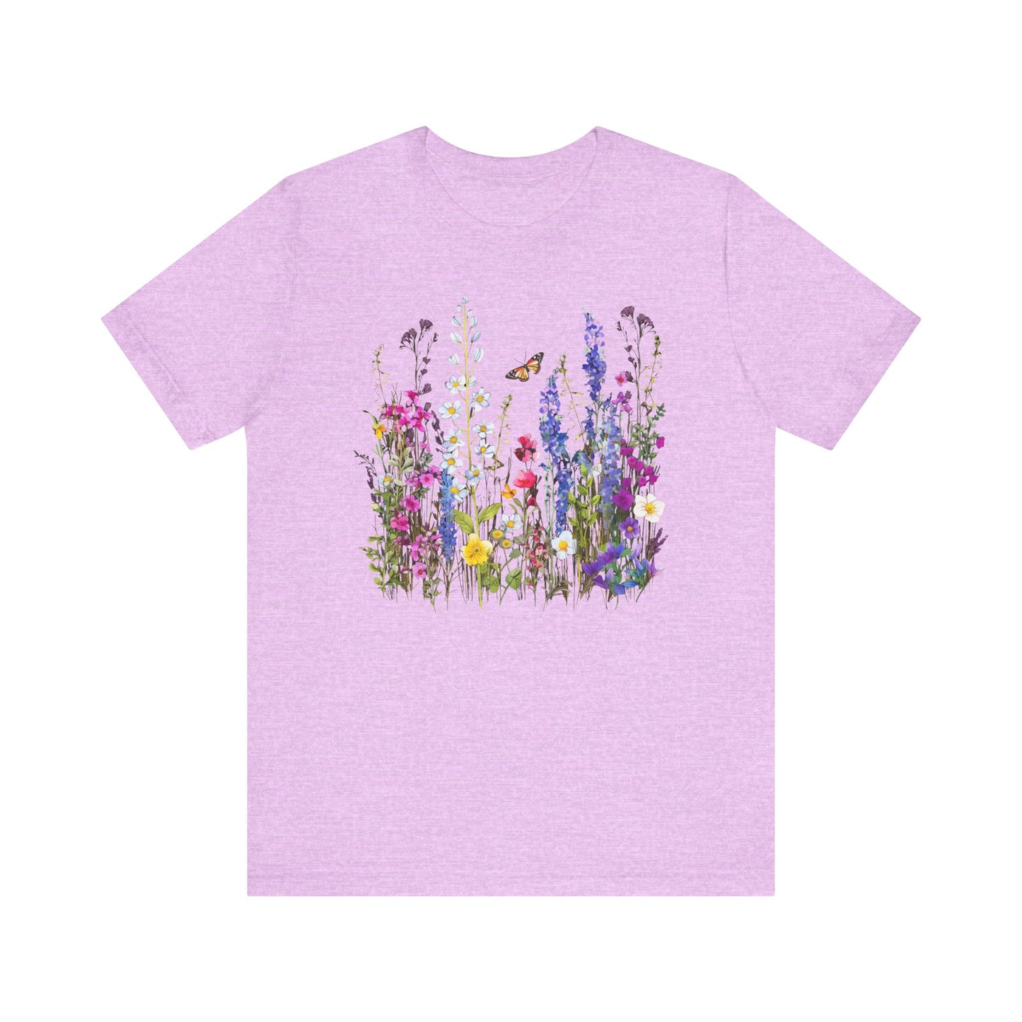 Womens Summer Shirt Vintage Boho Flower T Shirt Trendy Plus Size Graphic Tees - PF