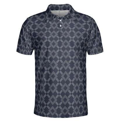 Navy Polo Shirts for Men, Golf Shirts for Men and Men's Polo Moisture Wicking Shirts Short Sleeve